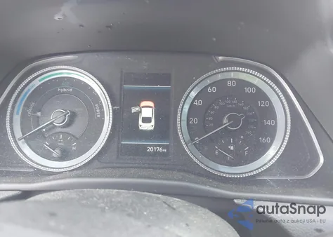 2023 Hyundai Sonata Hybrid Blue из США, поврежденный, VIN KMHL24JJ2PA076485